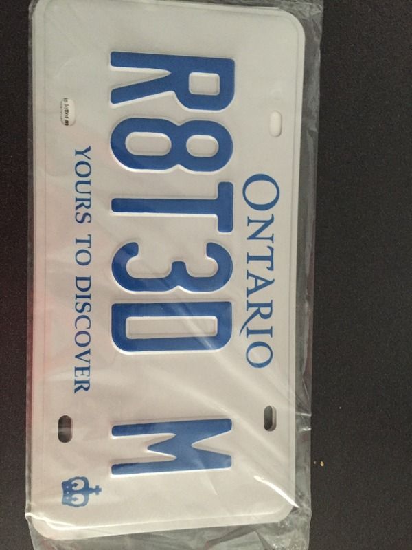 Personalized Plates Ontario
